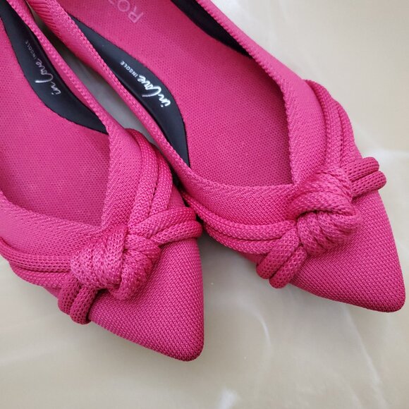 Elegant Pink Women's Flats - Picture 4 of 15